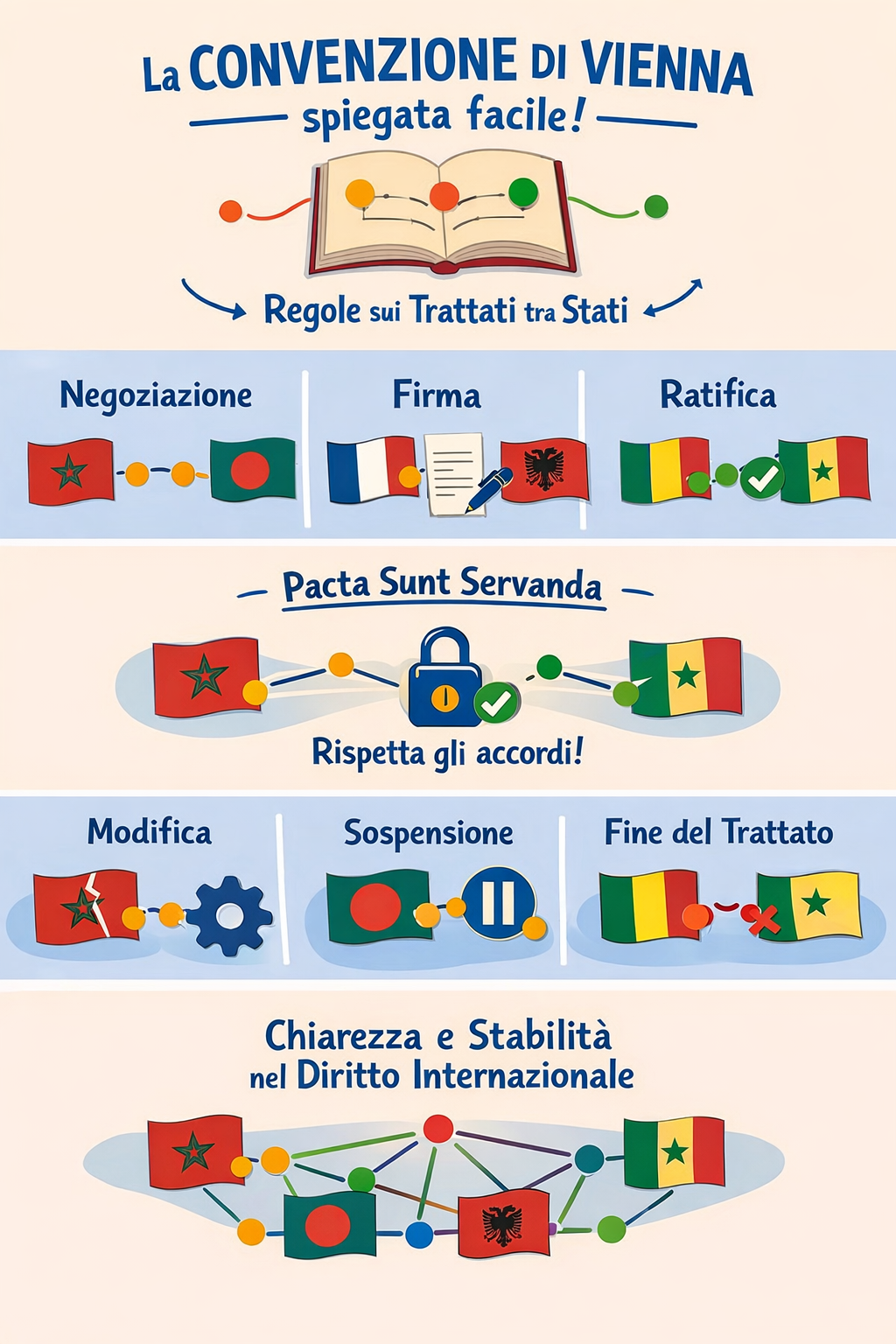 Convenzione di Vienna — paesi africani e Albania