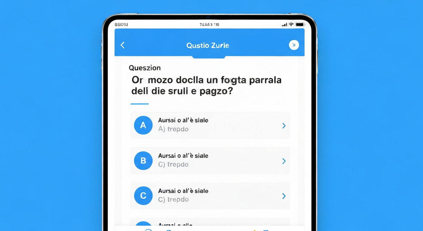 Le migliori app quiz patente: guida 2025
