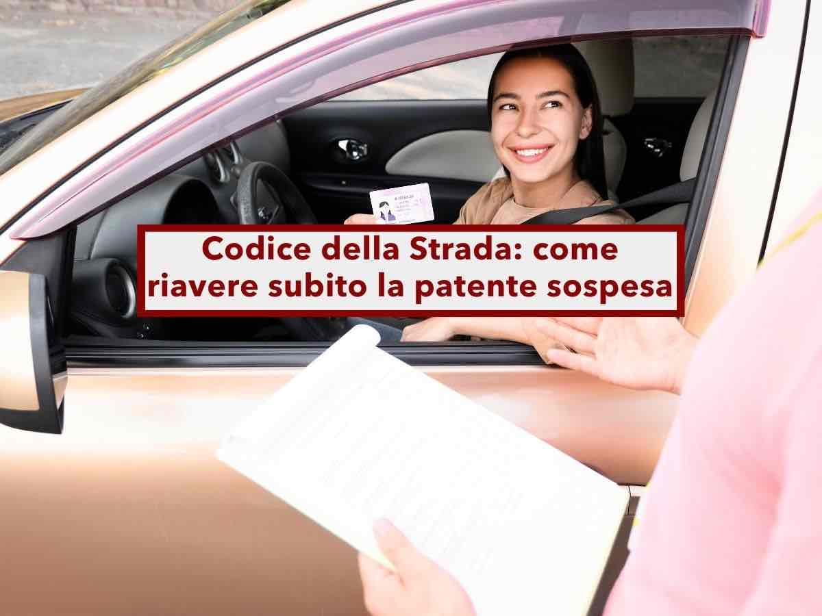 Sospensione della patente: cause e durata